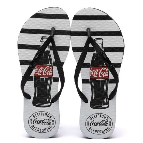 Chinelo Coca-Cola Delicious Feminino Preto