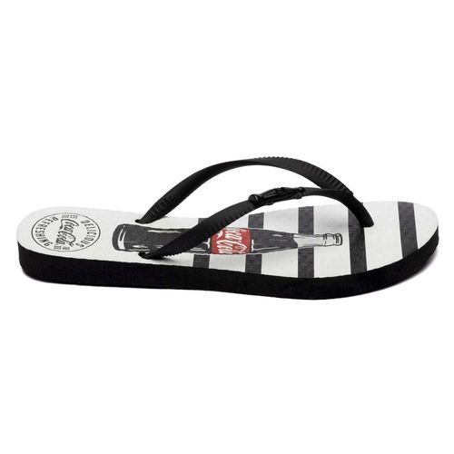 Chinelo Coca-Cola Delicious Feminino Preto