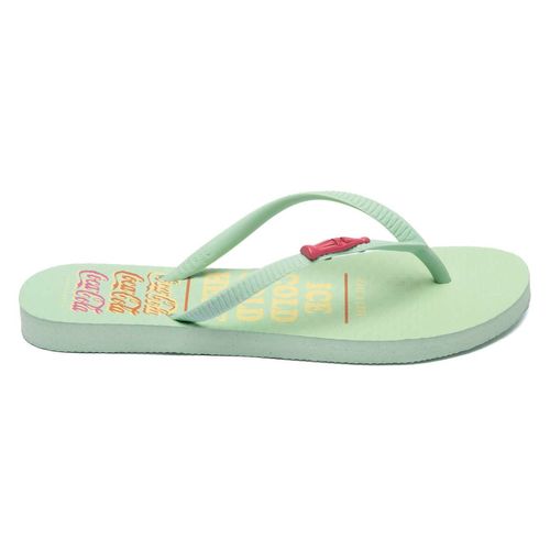 Chinelo Coca-Cola Here Verde Claro
