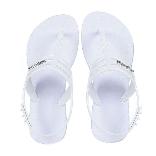 Chinelo Coca-Cola Shoes Glitter Fancy Shine Branco