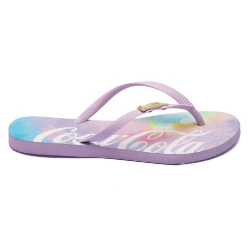 Chinelo Coca-Cola Hibiscus Lilas