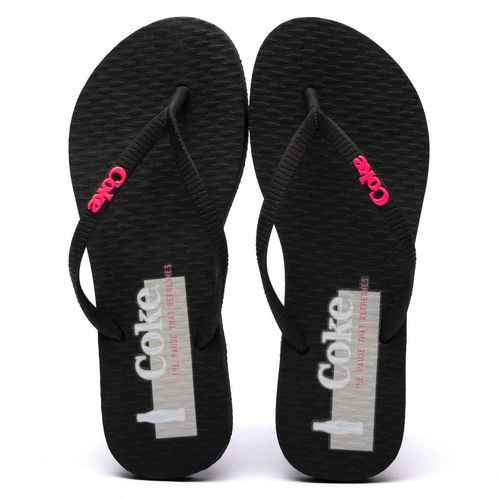 Chinelo Coca-Cola Ophir Preto