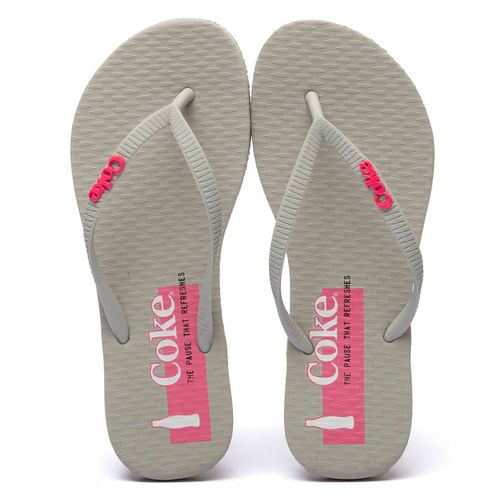 Chinelo Coca-Cola Ophir Cinza