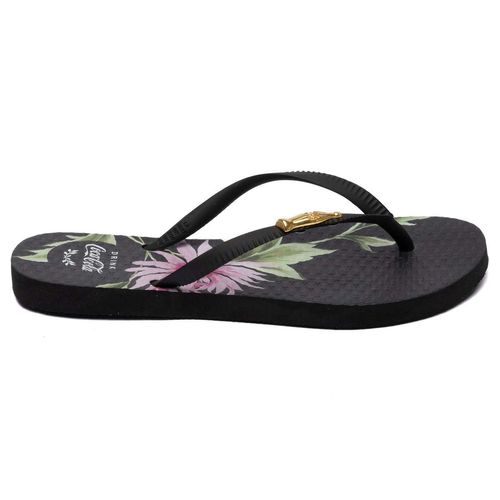 Chinelo Coca-Cola Cherry Garden Preto
