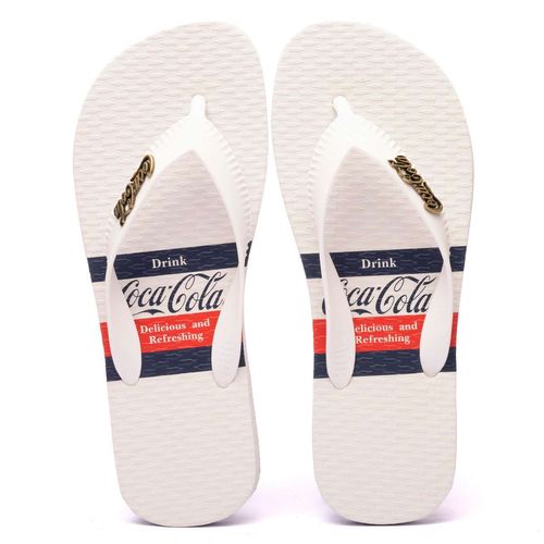 Chinelo Coca-Cola Andale Branco