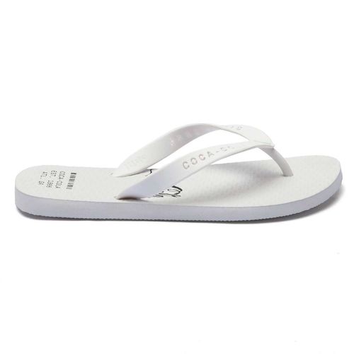 Chinelo Coca-Cola Alma 3 Branco