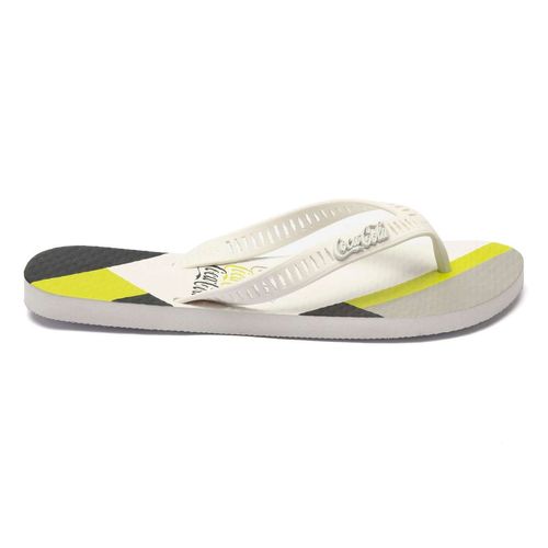 Chinelo Coca-Cola Shoes Picton 2 Branco Marinho