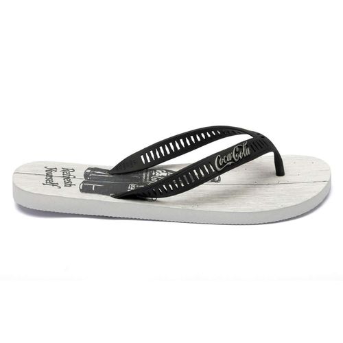 Chinelo Coca-Cola Shoes Nickel Wod 2 Branco Preto