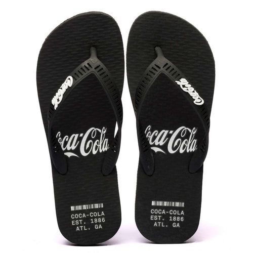 Chinelo Coca-Cola Shoes Alma 2 Preto