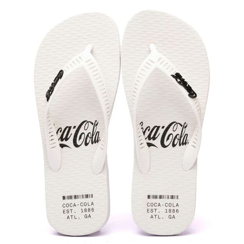 Chinelo Coca-Cola Shoes Alma 2 Branco