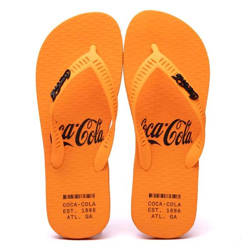 Chinelo Coca-Cola Shoes Alma 2 Laranja