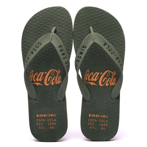 Chinelo Coca-Cola Alma 3 Musgo
