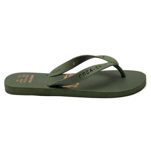 Chinelo Coca-Cola Alma 3 Musgo