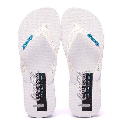 Chinelo Coca-Cola Shoes Moran 2 Branco