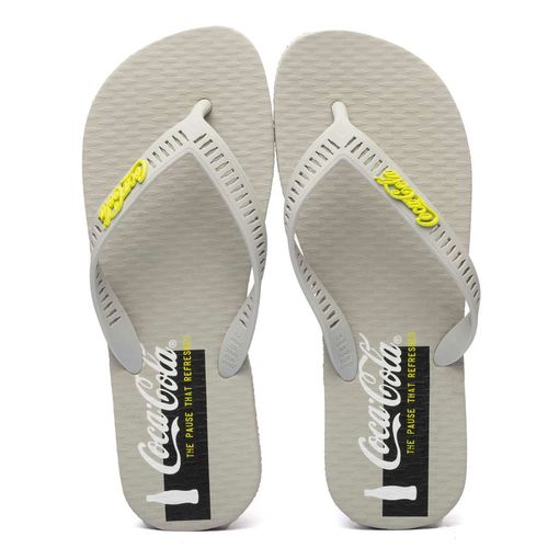 Chinelo Coca-Cola Shoes Moran 2 Cinza