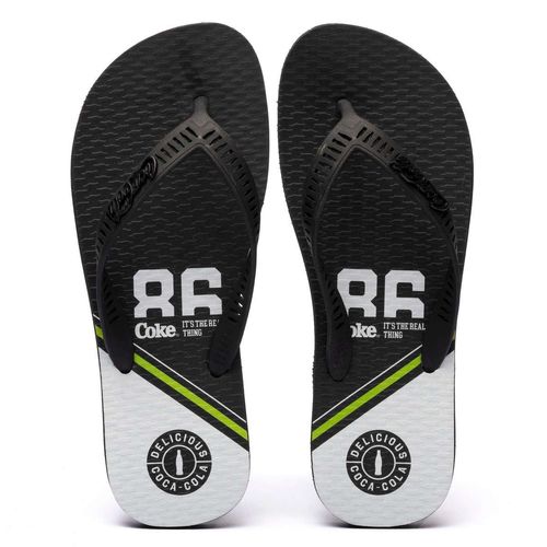 Chinelo Coca-Cola Shoes Sprint Preto
