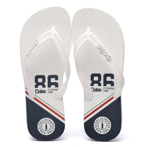 Chinelo Coca-Cola Shoes Sprint Branco