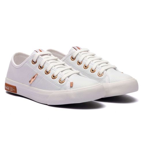 Tênis Coca-Cola Shoes Miami Eco Branco Cobre