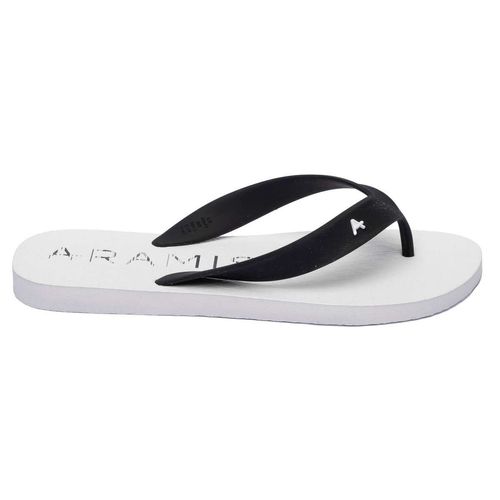 Chinelo Aramis Lines Branco Preto