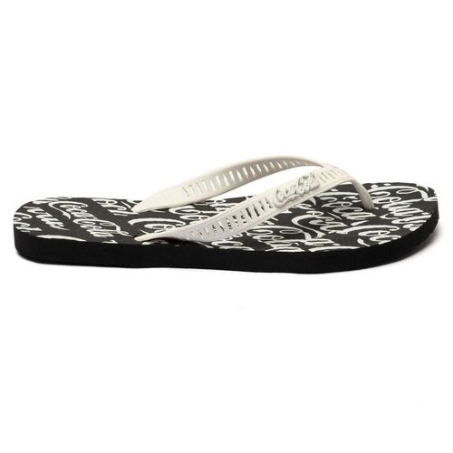 Chinelo Coca-Cola Scriptmania 2 Preto Branco