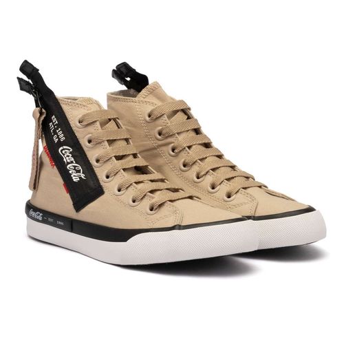Tênis Coca-Cola Shoes Atlanta Hype Zipper Areia