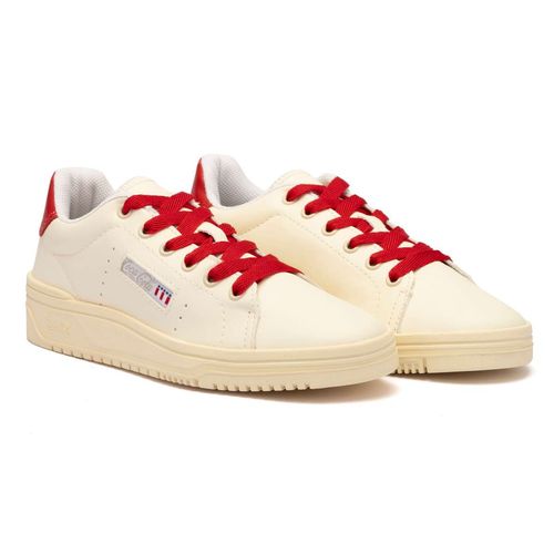 Tênis Coca-Cola Shoes March Maverick Off White Verme