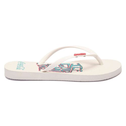 Chinelo Coca-Cola Shoes Molokai Feminino Branco