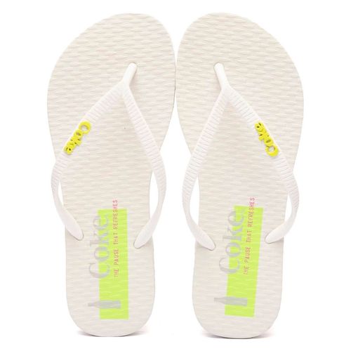 Chinelo Coca-Cola Shoes Ophir Branco