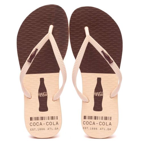 Chinelo Coca-Cola Shoes Truist Feminino Rose Claro