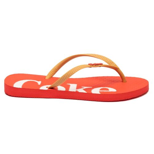 Chinelo Coca-Cola Shoes Akaroa Vermelho