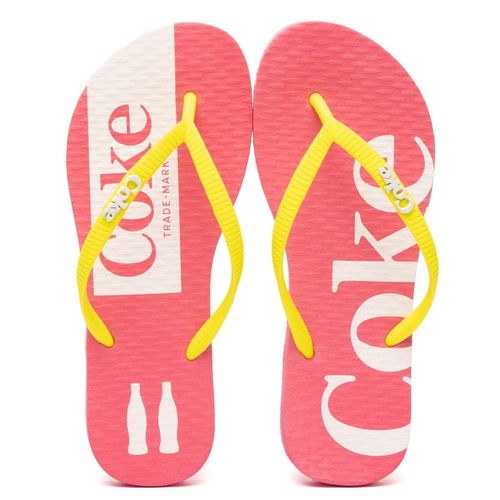 Chinelo Coca-Cola Shoes Akaroa Pink