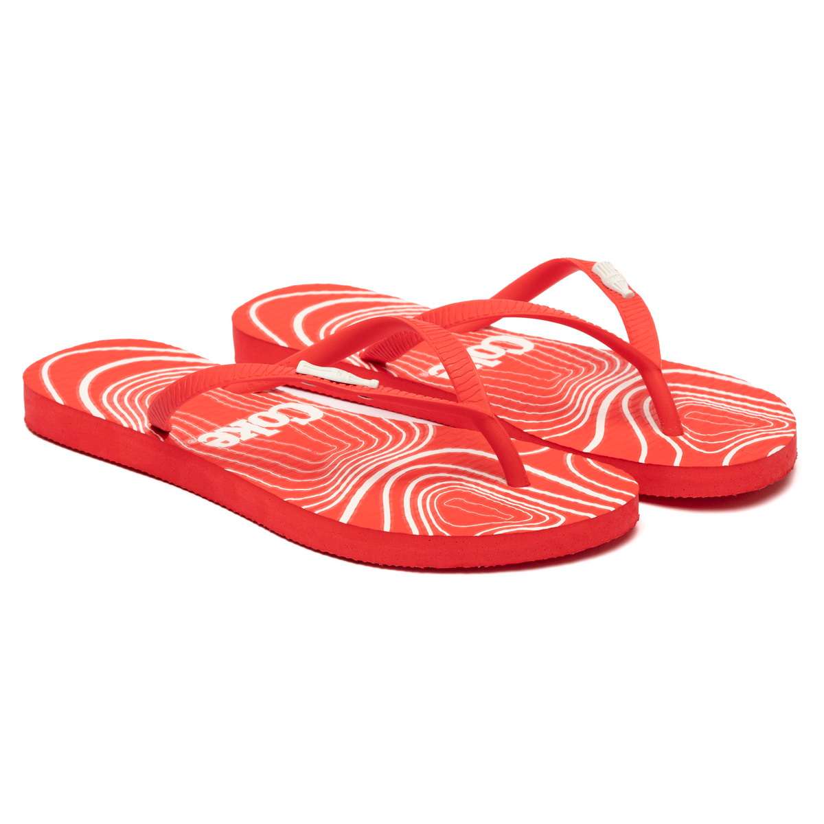 Chinelo Coca Cola Shoes Radar FeminoVermelho