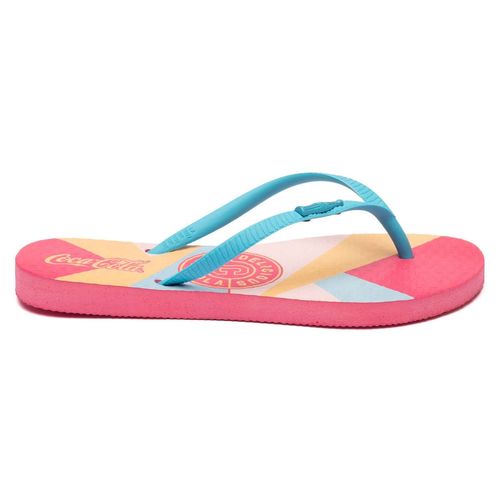 Chinelo Coca-Cola Riley Feminino Pink