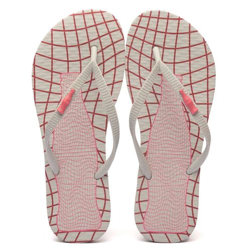 Chinelo Coca-Cola Shoes Digicontour Cinza