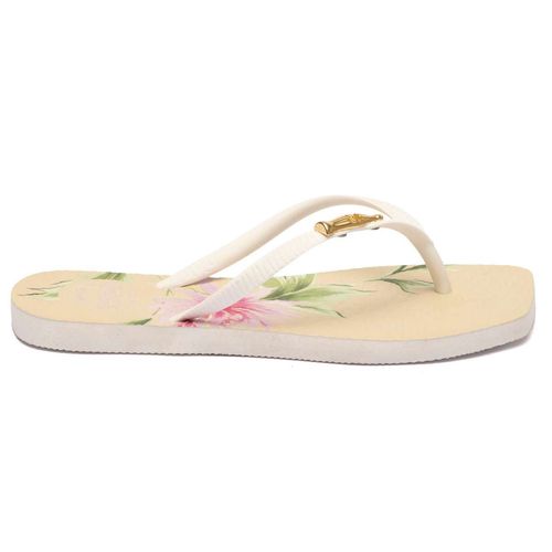 Chinelo Coca-Cola Shoes Cherry Garden Branco