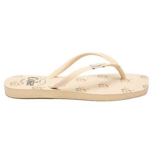 Chinelo Coca-Cola Shoes Square Meli Off White
