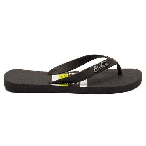 Chinelo Coca-Cola Shoes Andale Preto