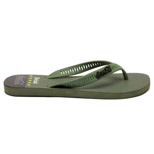 Chinelo Coca-Cola Shoes Gove 2 Musgo