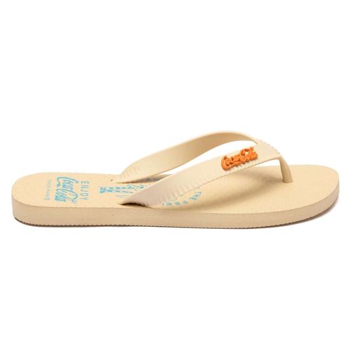 Chinelo Coca-Cola Shoes Feeling Off White