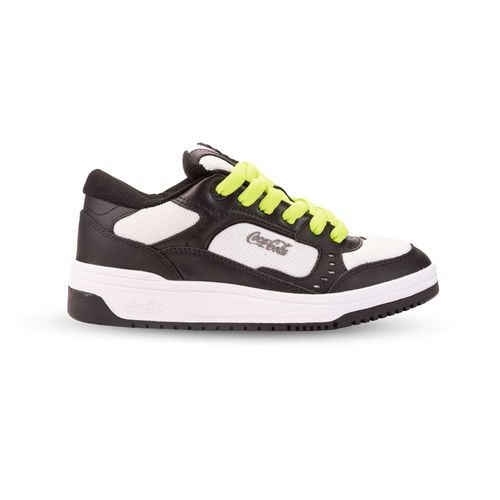 Tênis Coca-Cola Shoes March Y2k Branco Preto