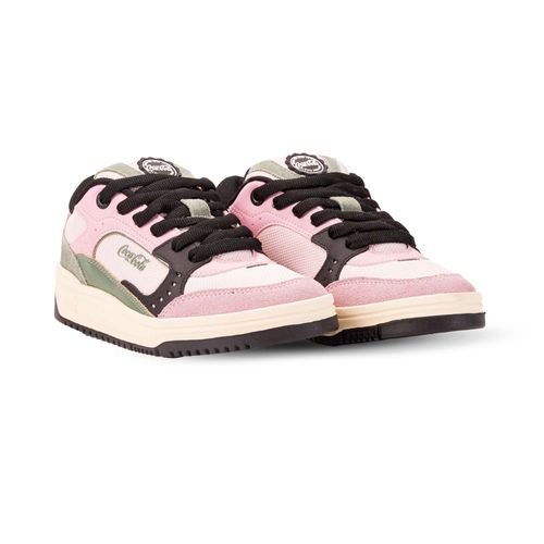Tênis Coca-Cola Shoes March Y2k Rosa