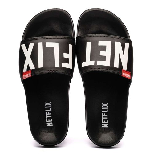 Chinelo Netflix Slide Preto