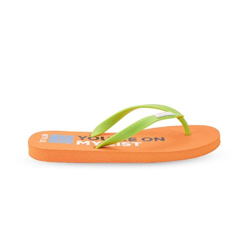 Chinelo Netflix My List Laranja