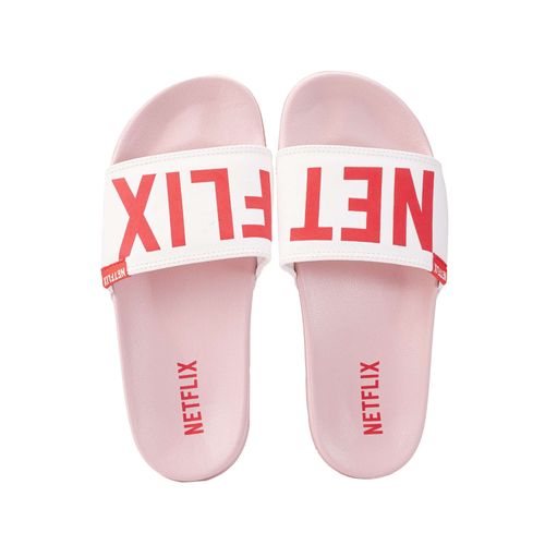 Chinelo Netflix Slide Rose