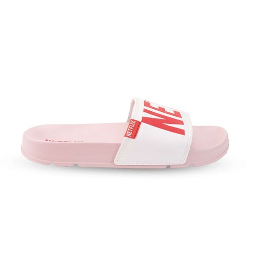 Chinelo Netflix Slide Rose