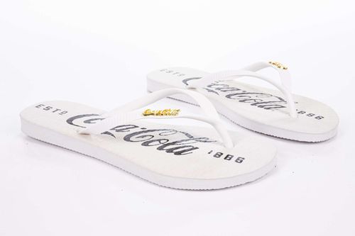 Chinelo Coca-Cola Shoes 1886 Branco