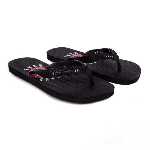 Chinelo Coca-Cola Always Real Preto