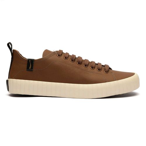 Tênis Coca-Cola Shoes Houston Leather Caramelo