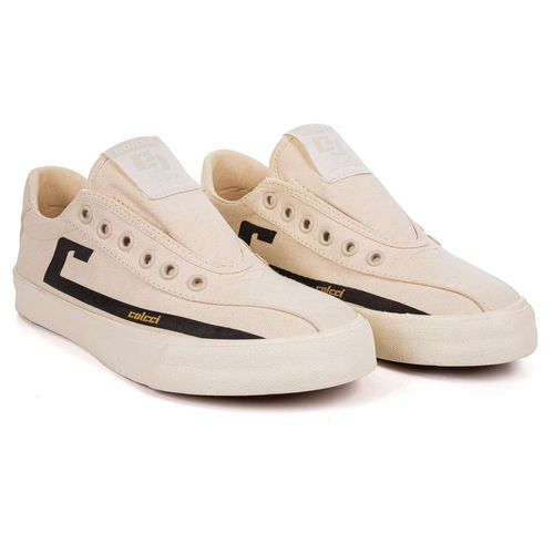 Tênis Colcci Slip On C/0006 Cool Canvas Off White