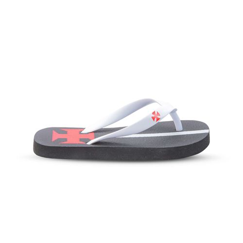 Chinelo Vasco Camisas Negras Infantil Preto Branco
